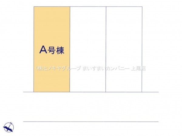 桶川市坂田東、新築一戸建ての画像です