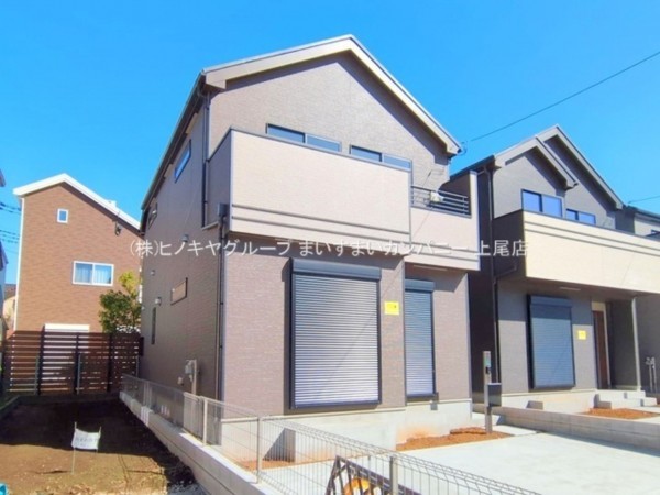 桶川市坂田東、新築一戸建ての画像です