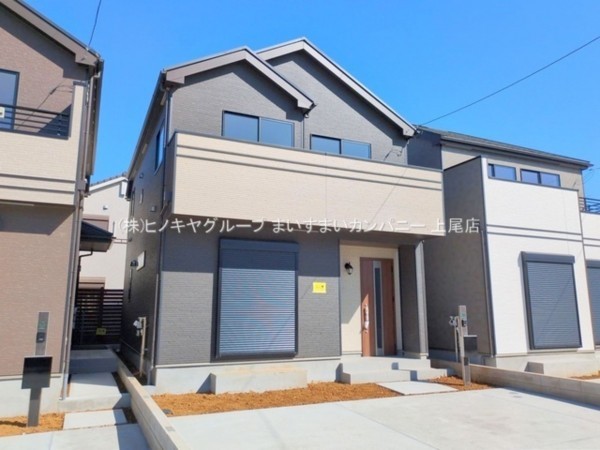 桶川市坂田東、新築一戸建ての画像です