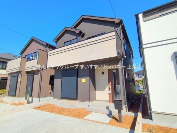 桶川市坂田東、新築一戸建ての画像です