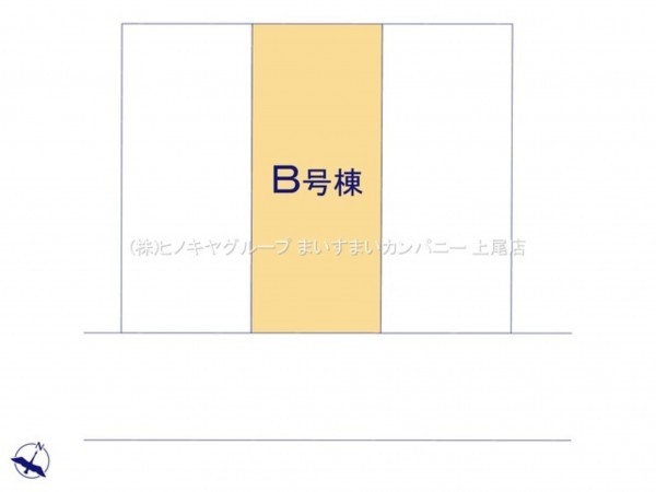 桶川市坂田東、新築一戸建ての画像です