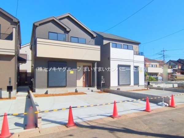 桶川市坂田東、新築一戸建ての画像です