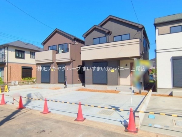 桶川市坂田東、新築一戸建ての画像です