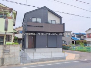 桶川市坂田東、新築一戸建ての画像です