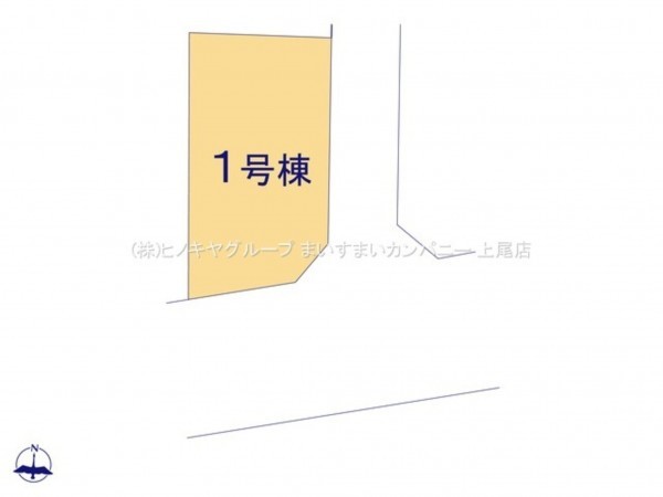 桶川市坂田東、新築一戸建ての画像です