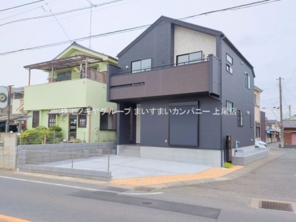 桶川市坂田東、新築一戸建ての画像です