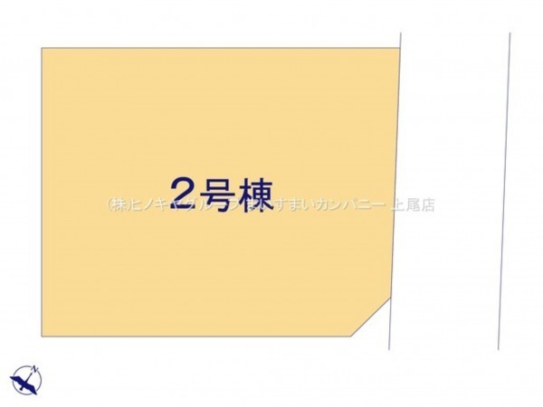 上尾市大字上、新築一戸建ての画像です