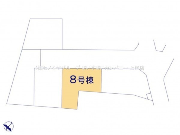 桶川市大字上日出谷、新築一戸建ての画像です