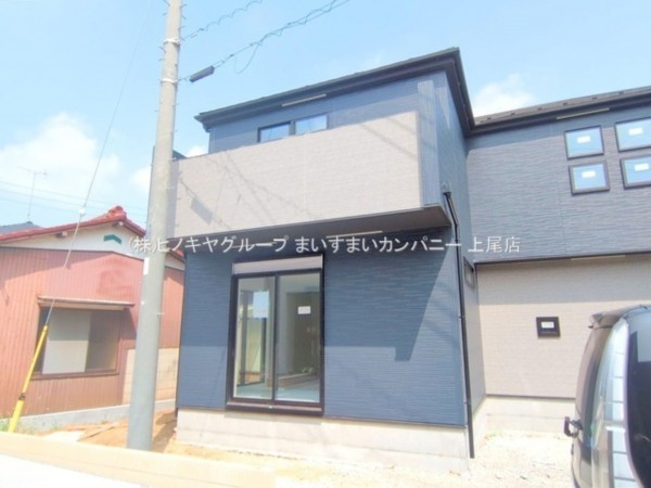 桶川市大字上日出谷、新築一戸建ての画像です