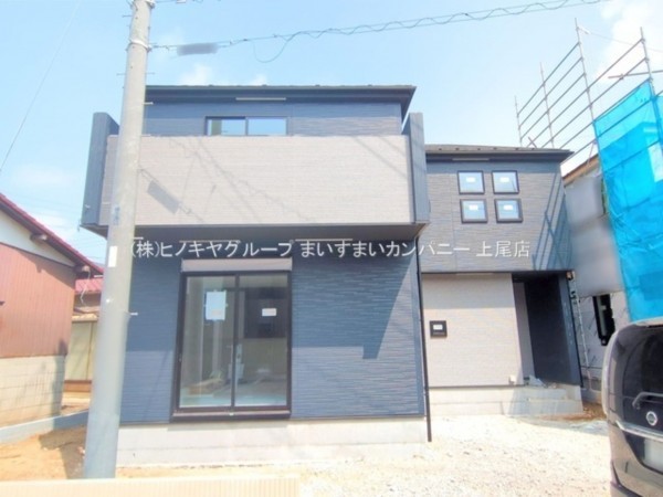 桶川市大字上日出谷、新築一戸建ての画像です