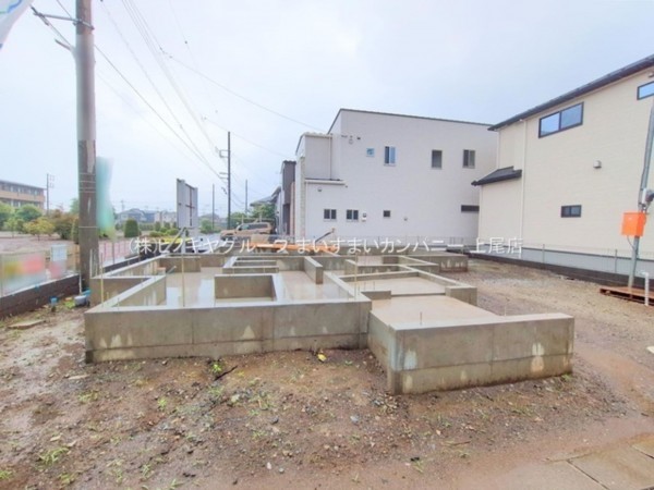 上尾市小泉、新築一戸建ての画像です