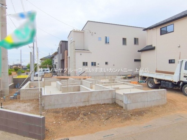 上尾市小泉、新築一戸建ての画像です