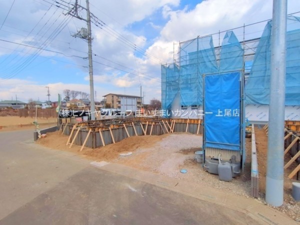 上尾市小泉、新築一戸建ての画像です