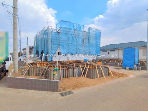 上尾市小泉、新築一戸建ての画像です