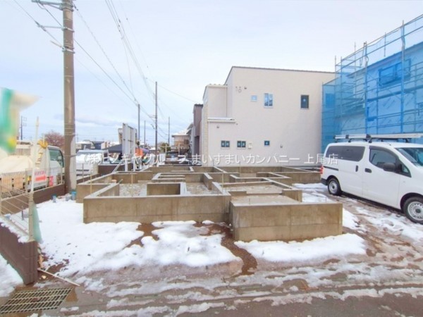 上尾市小泉、新築一戸建ての画像です