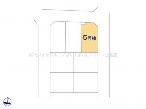 上尾市小泉、新築一戸建ての画像です