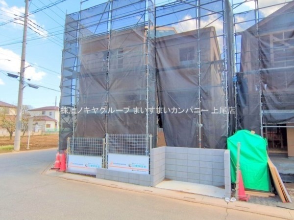 上尾市小泉、新築一戸建ての画像です