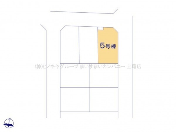 上尾市小泉、新築一戸建ての画像です