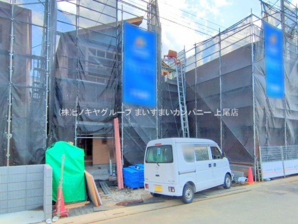 上尾市小泉、新築一戸建ての画像です