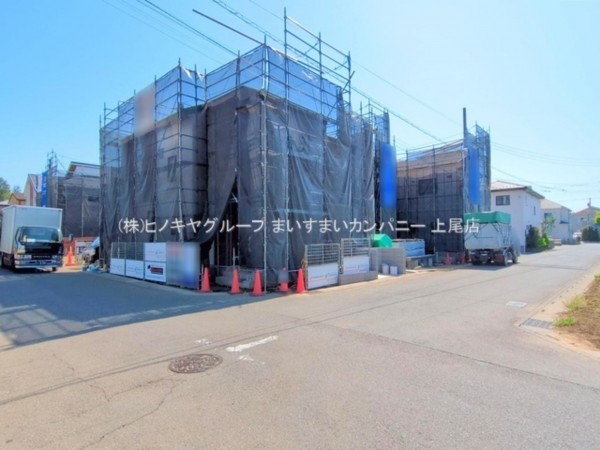 上尾市小泉、新築一戸建ての画像です