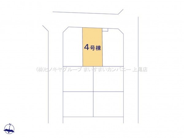 上尾市小泉、新築一戸建ての画像です