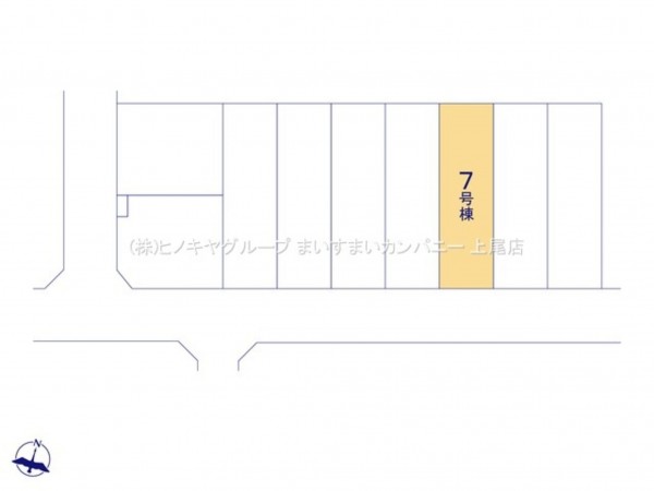 上尾市小泉、新築一戸建ての画像です