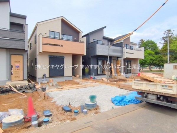 上尾市小泉、新築一戸建ての画像です