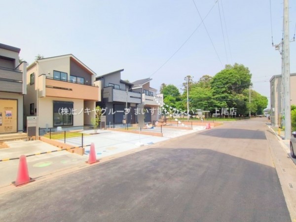 上尾市小泉、新築一戸建ての画像です