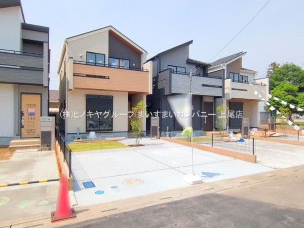 上尾市小泉、新築一戸建ての画像です
