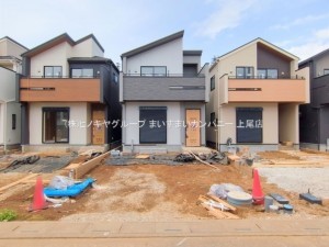 上尾市小泉、新築一戸建ての画像です