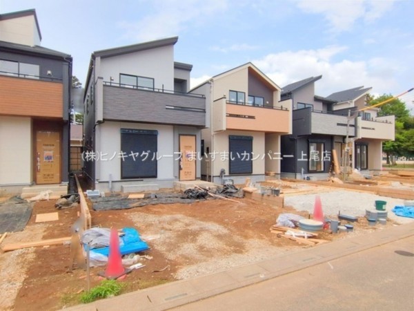 上尾市小泉、新築一戸建ての画像です