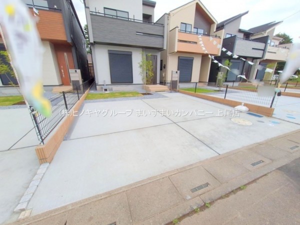 上尾市小泉、新築一戸建ての画像です