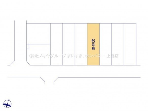 上尾市小泉、新築一戸建ての画像です