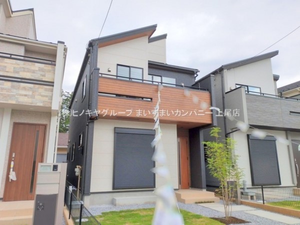 上尾市小泉、新築一戸建ての画像です
