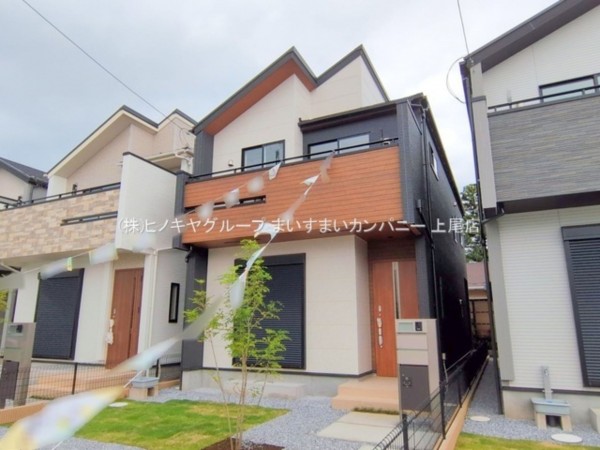 上尾市小泉、新築一戸建ての画像です