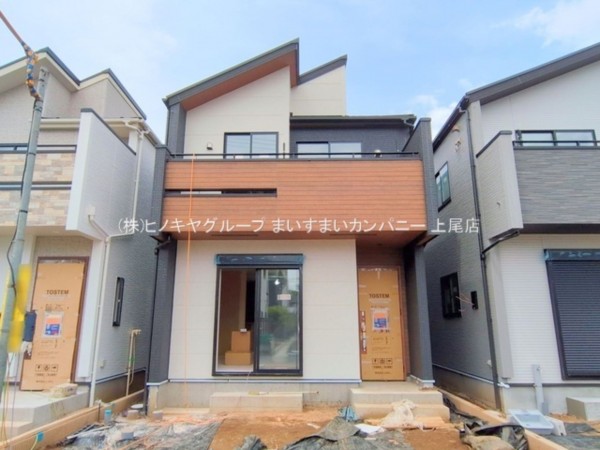 上尾市小泉、新築一戸建ての画像です