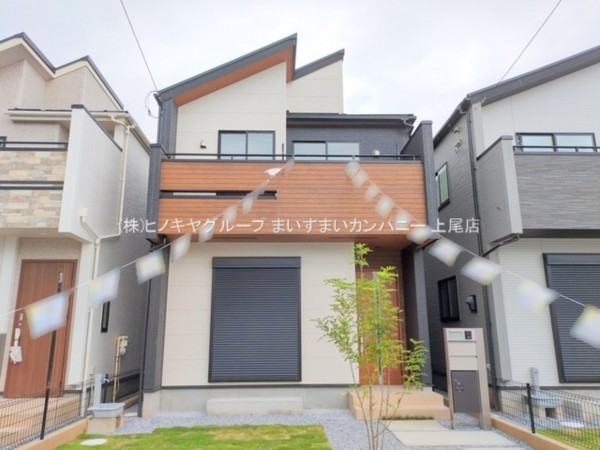 上尾市小泉、新築一戸建ての画像です
