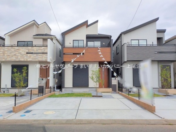 上尾市小泉、新築一戸建ての画像です
