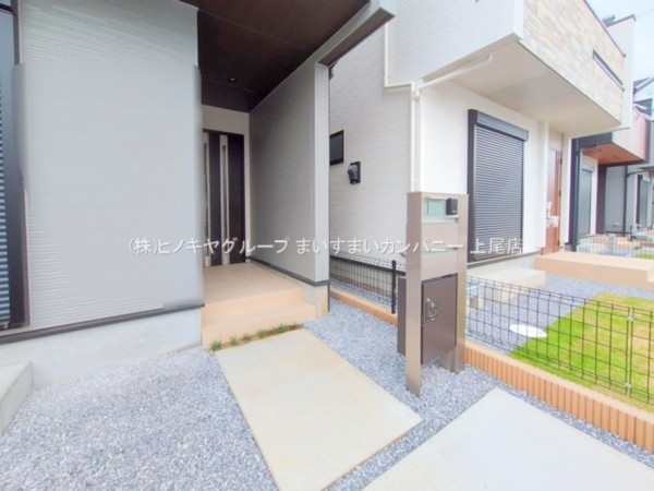 上尾市小泉、新築一戸建ての画像です