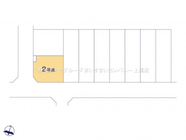 上尾市小泉、新築一戸建ての画像です