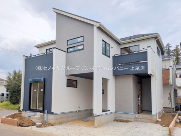 上尾市小泉、新築一戸建ての画像です