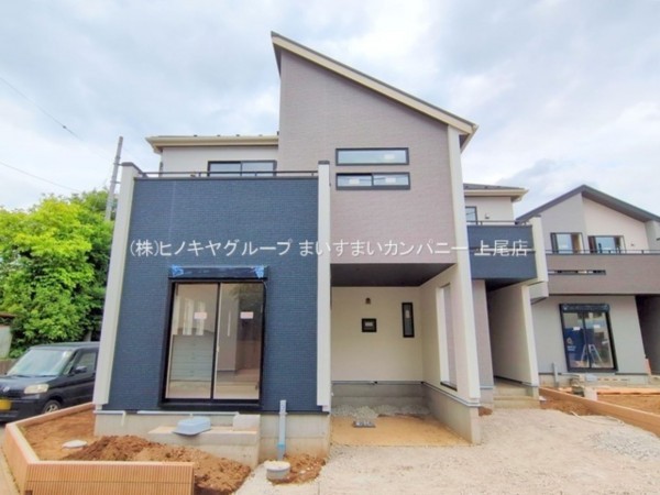 上尾市小泉、新築一戸建ての画像です
