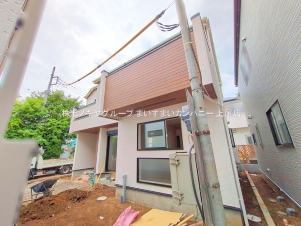 上尾市小泉、新築一戸建ての画像です