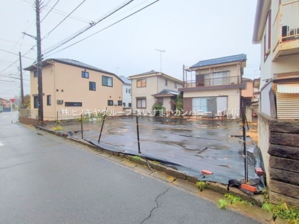 上尾市中妻、土地の画像です