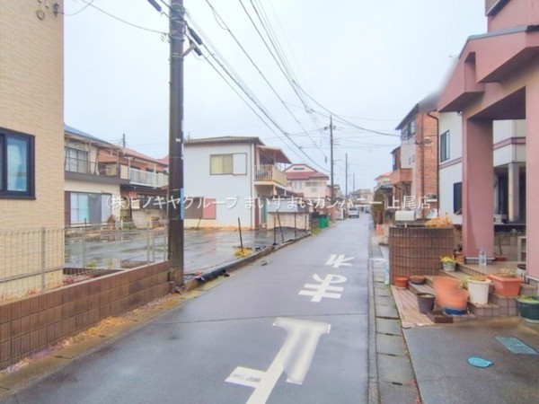上尾市中妻、土地の画像です