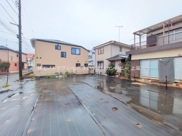 上尾市中妻、土地の画像です