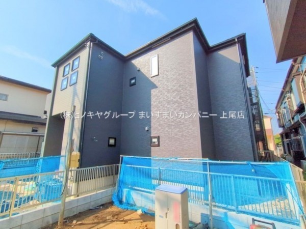 上尾市大字平塚、新築一戸建ての画像です