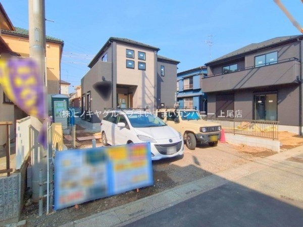上尾市大字平塚、新築一戸建ての画像です