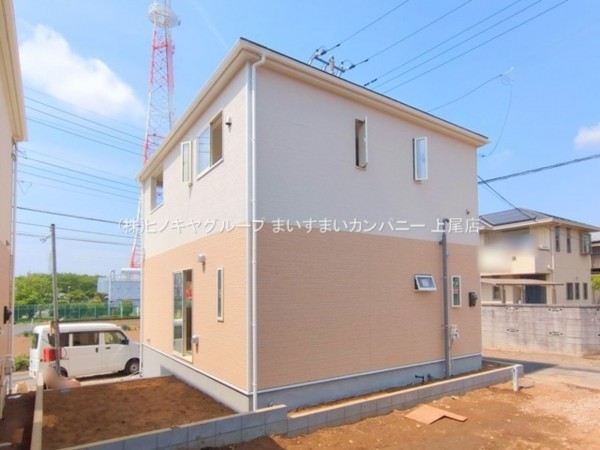 上尾市大字上尾下、新築一戸建ての画像です