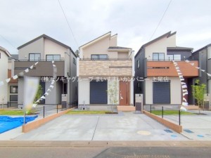 上尾市小泉、新築一戸建ての画像です